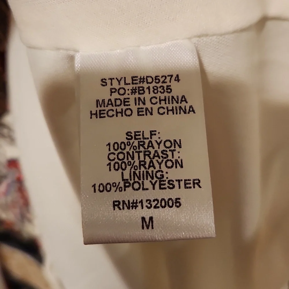 ❤️ NWT! ENTRO CROCHET STRAP BOHO MINI DRESS, MEDIUM - Picture 5 of 7